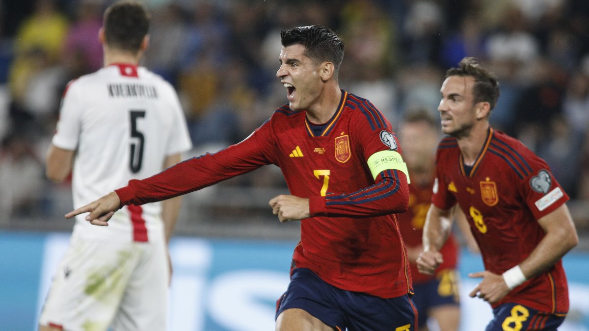 Alvaro Morata firmpo su 'hat trick' en este duelo.