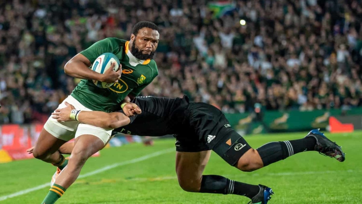 Siya Kolisi, el primer capitán negro de un seleccionado de rugby es todo un símbolo para la selección sudafricana dentro y fuera del campo.