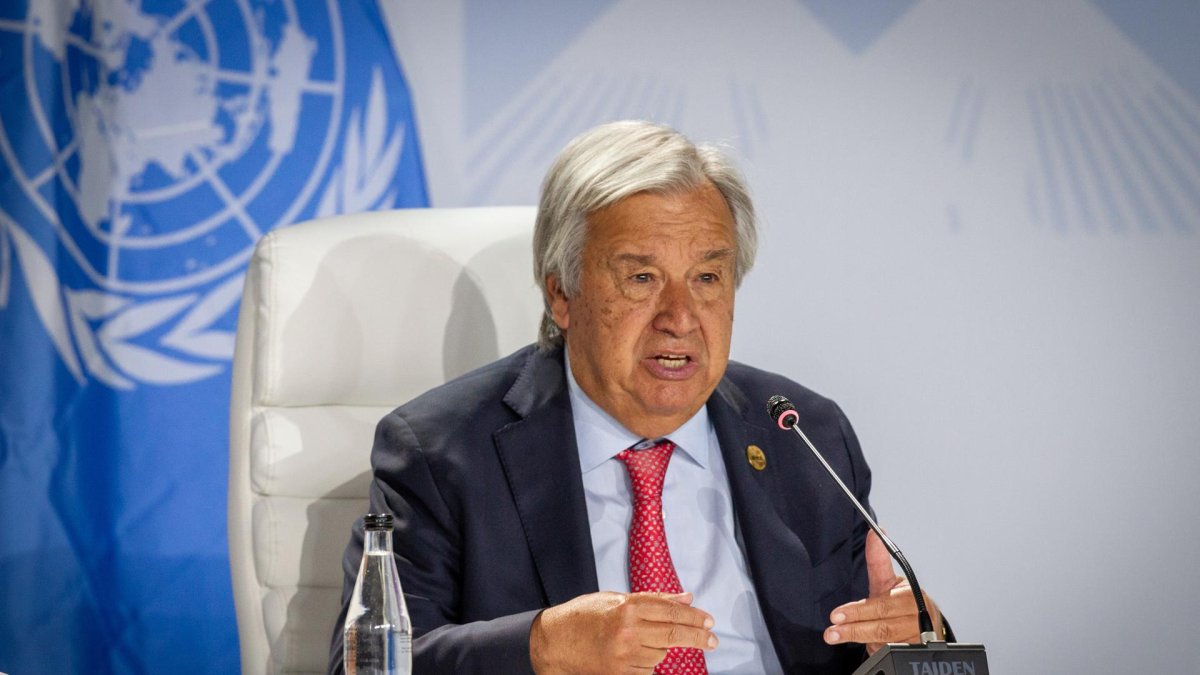 El secretario general de la ONU, António Guterres, en una fotografía de archivo.