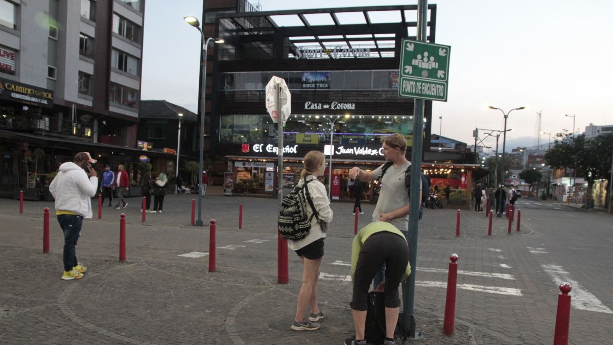 Seguridad. La gente indica que solo se da apoyo en la plaza Foch, pero en zonas próximas no hay ayuda.