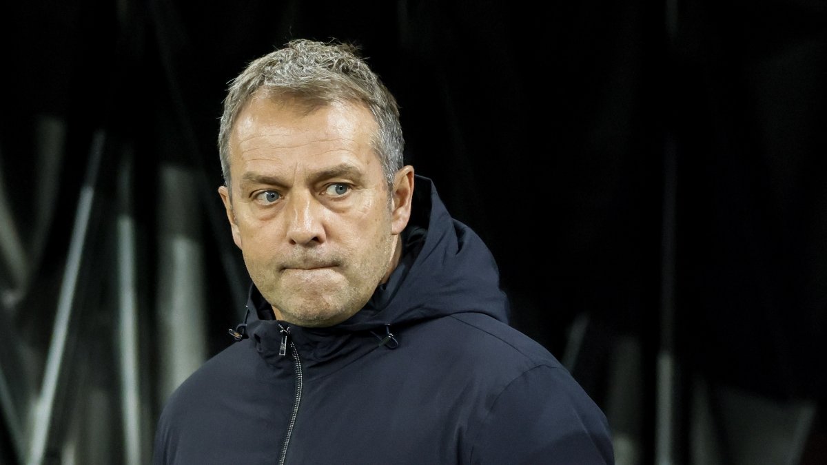 Una fotografía de archivo del entrenador alemán Hansi Flick antes del partido amistoso de fútbol internacional entre Alemania y Bélgica en Colonia.