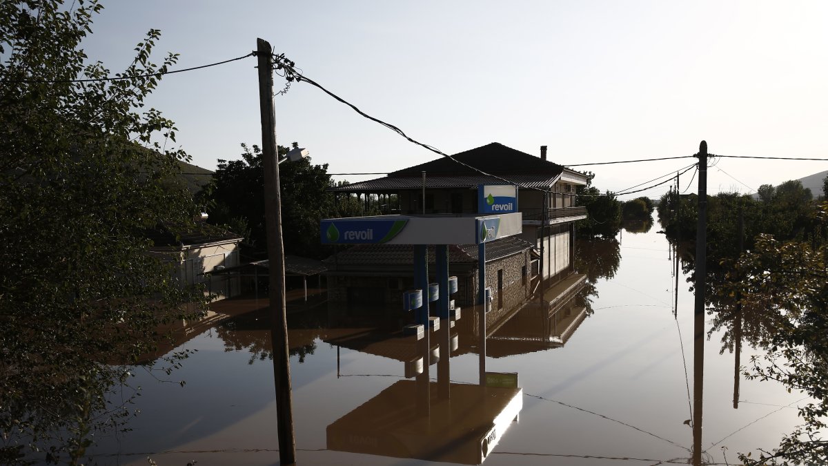 Así han quedado algunas zonas de Grecia tras las intensas lluvias.