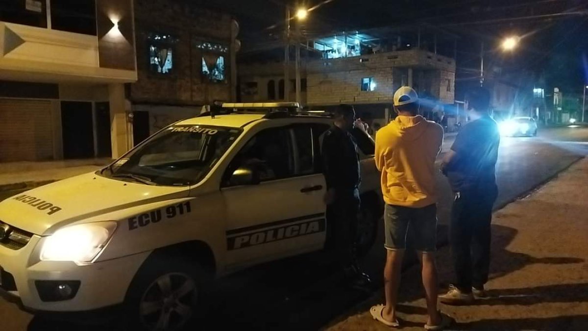 El supuesto ladrón se salvó de ser quemado