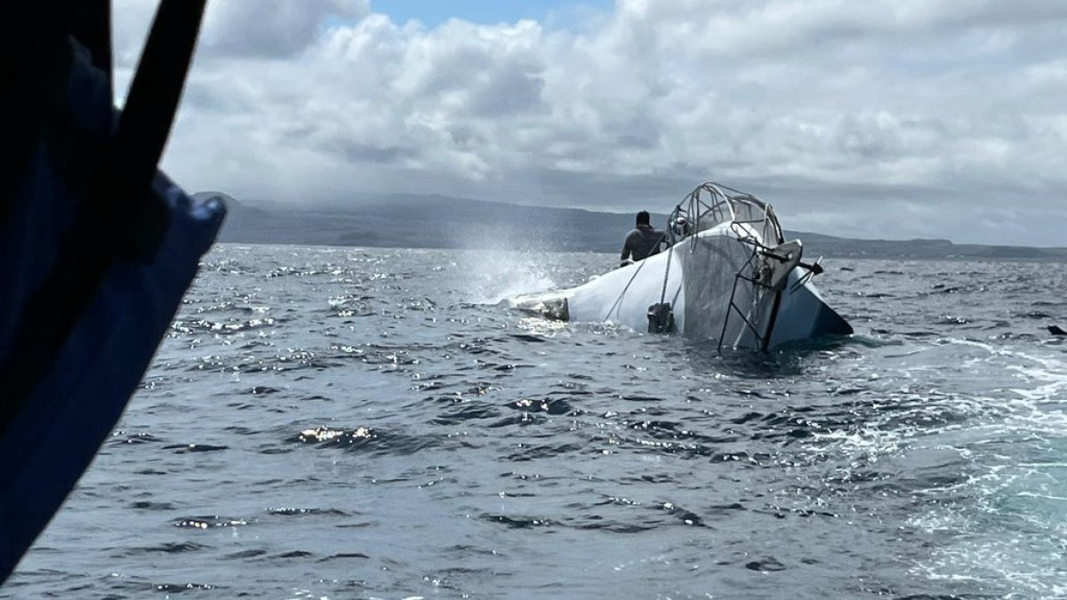 La embarcación Queen Evolution cubría la ruta SantaCruz - San Cristóbal