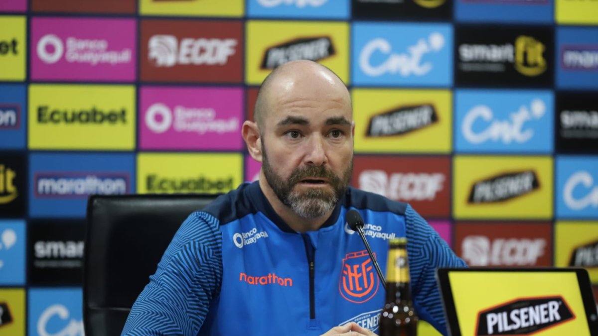 Félix Sánchez Bas, seleccionador de Ecuador.