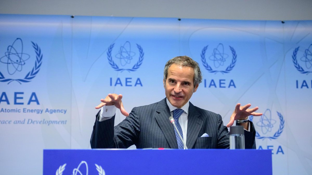 Rafael Grossi, director general del OIEA, la agencia nuclear de la ONU.