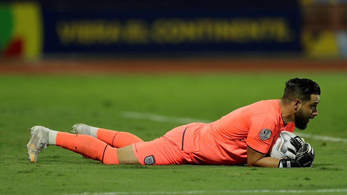 Hernán Galíndez sería el arquero titular de la Tricolor, en el duelo ante Uruguay, por la fecha 2 de las eliminatorias.