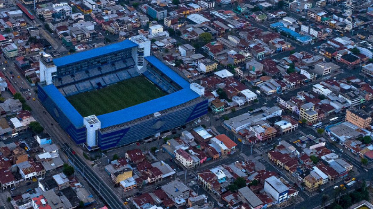 El estadio George Capwell, la casa de Emelec.