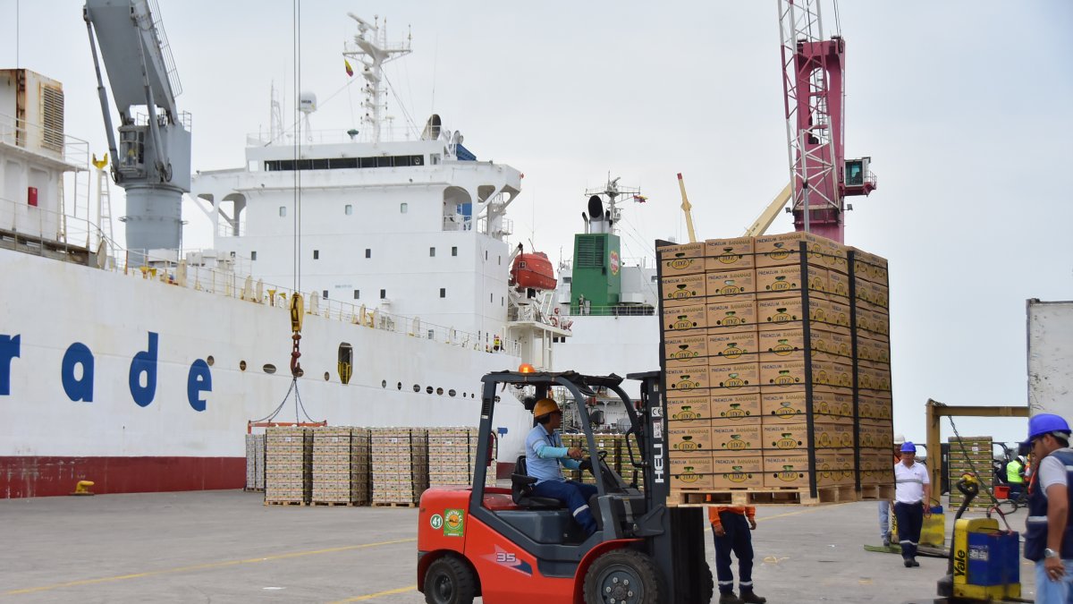 La naviera Maersk suspendió temporalmente sus operaciones.
