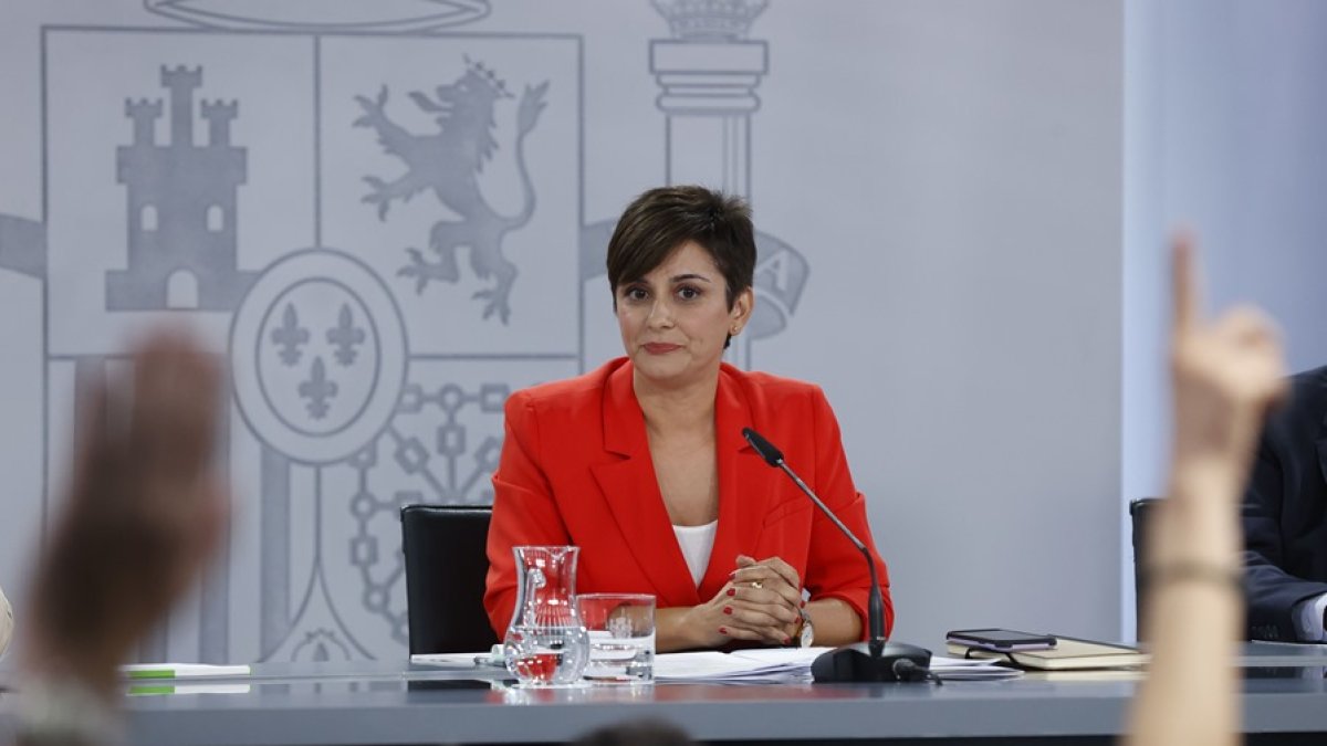 Escena. La ministra de Política Territorial y portavoz del Gobierno, Isabel Rodríguez opina sobre declaraciones