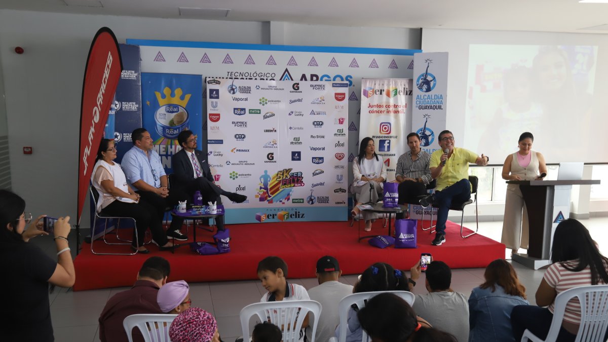 Anuncio. Este martes 12 de septiembre se cumplió la presentación oficial de la carrera 5K Ser Feliz.