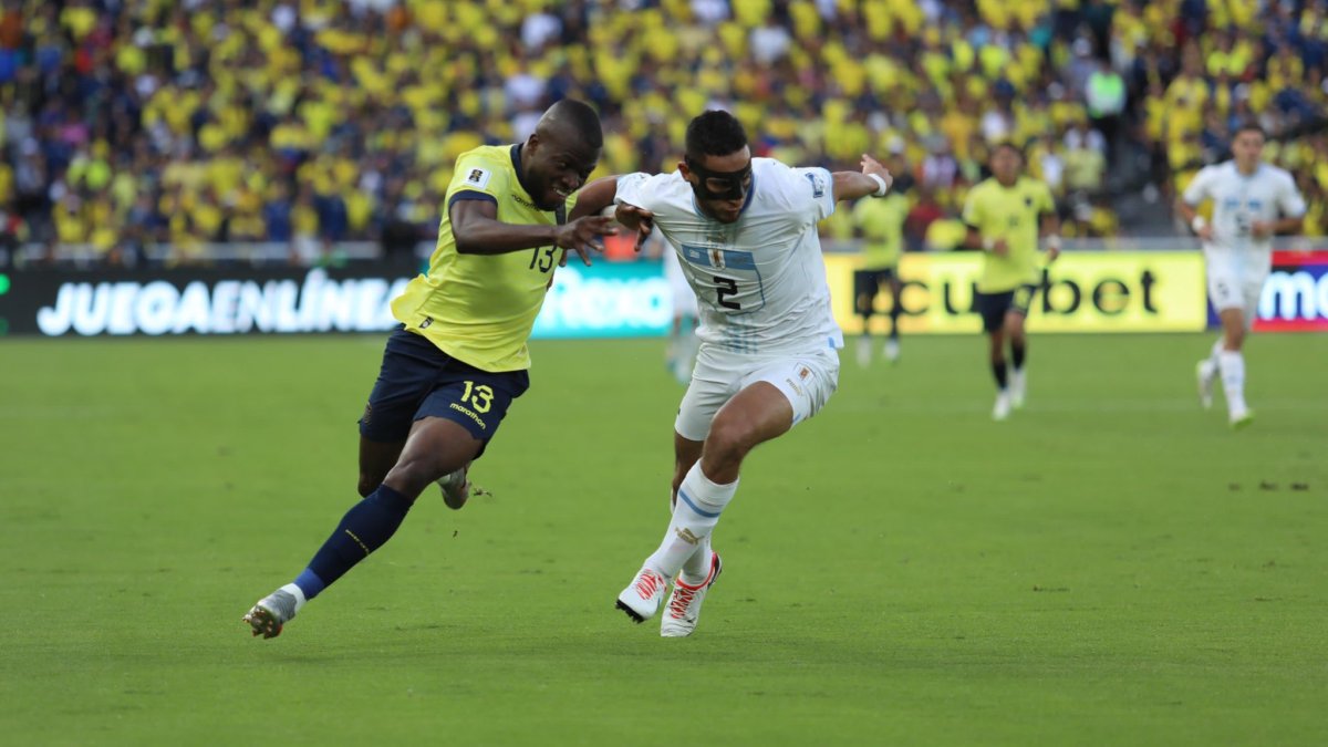 Ecuador venció 2-1 a Uruguay en la última fecha.