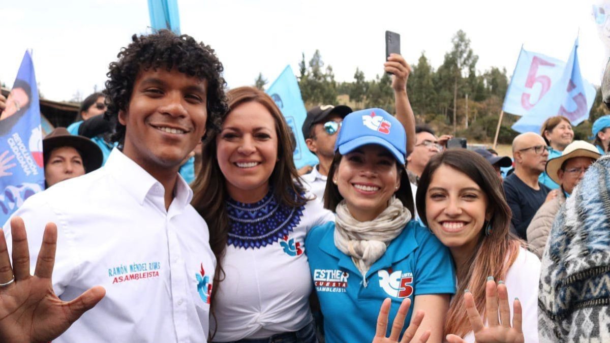 Los candidatos del correísmo, según las otras listas, serán los más beneficiados de la falta de campaña.