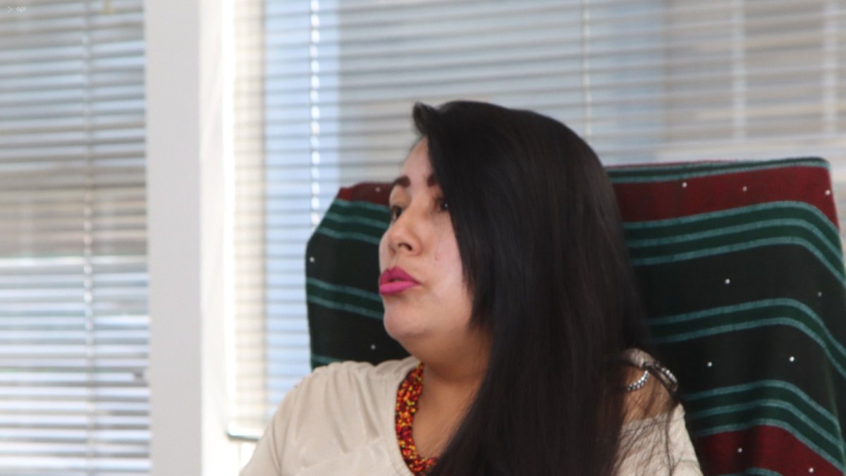 Graciela Mora es una de las aspirantes a veedora. Ha sido parte del CPCCS y recibido apoyo del correísmo.