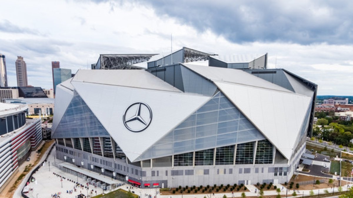 El Mercedes Benz Stadium es una de las sedes para el Mundial 2026.