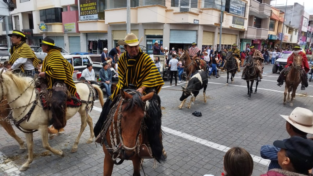 Actos. Con eventos tradicionales se festeja en este cantón de Cotopaxi.