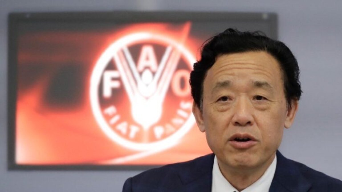 Inseguridad. Qu Dongyu, director general de la ONU para la Alimentación.