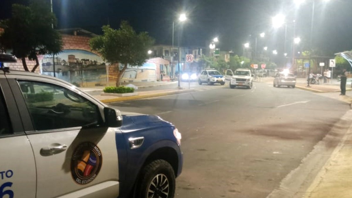 El crimen fue entre las calles Santa Ana y Abdón Calderón, en Samborondón.