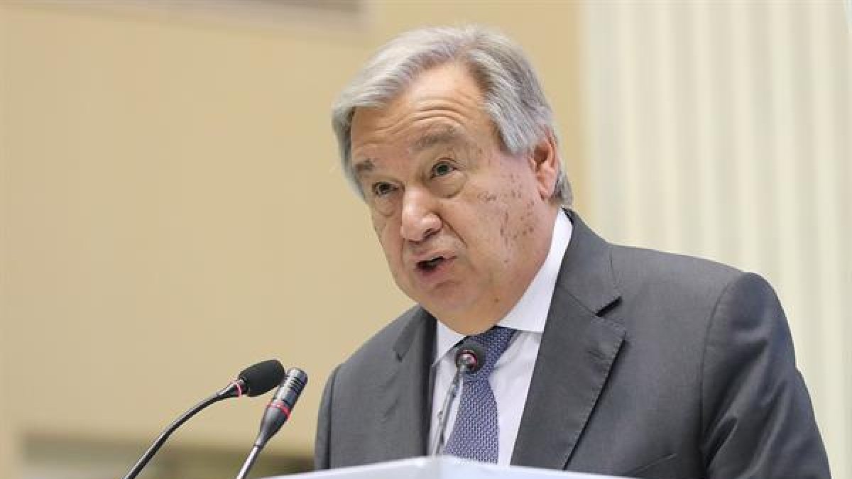El secretario general de la ONU, António Guterres, en una fotografía de archivo.