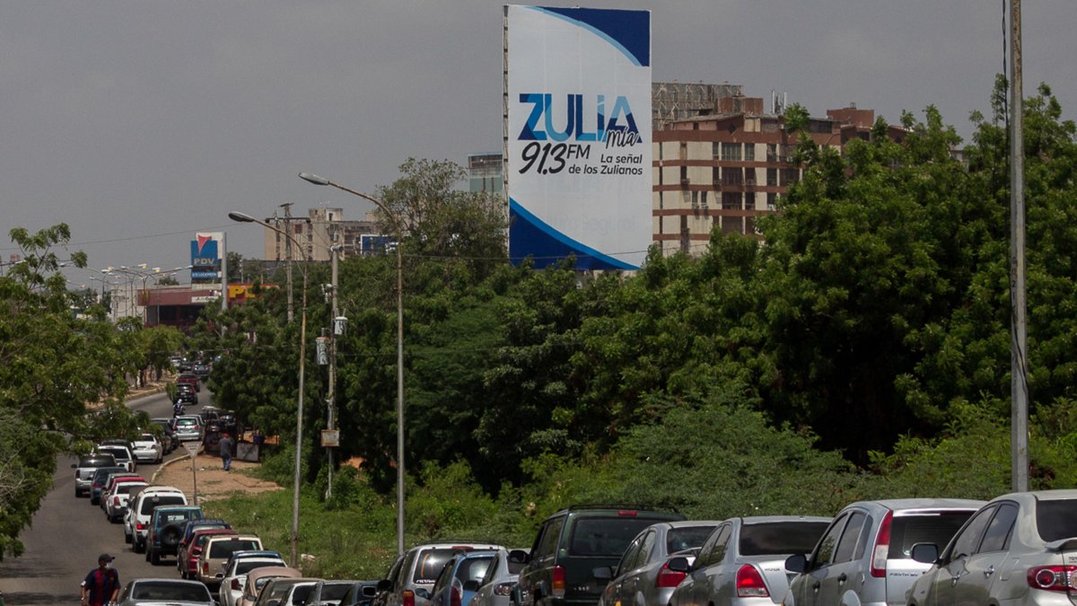  Maracaibo.-  La foto es de 2020 pero es una escena similar la que se ve ahora.