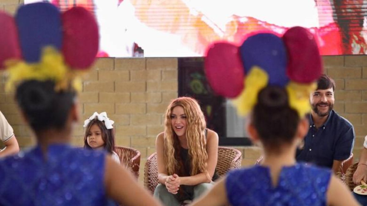 Shakira en Barranquilla.