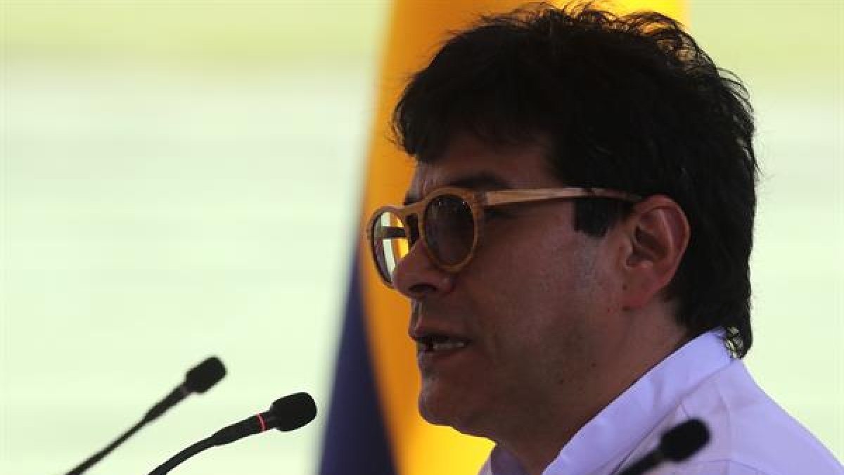 El vocero del gobierno colombiano Iván Danilo Rueda, en una fotografía de archivo.