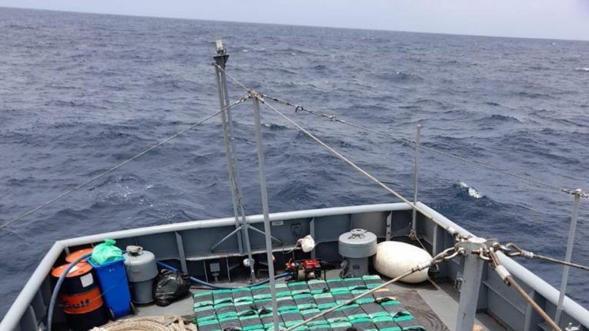 La Armada del Ecuador realizó el operativo de captura