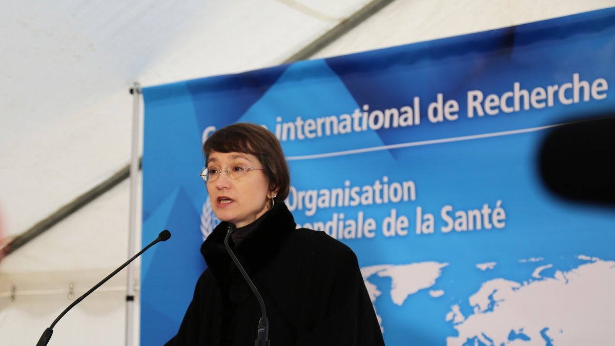 Alerta. Elisabete Weiderpass, directora de la Agencia Internacional para la Investigación del Cáncer (IARC) de la OM, durante una reciente aparición pública.