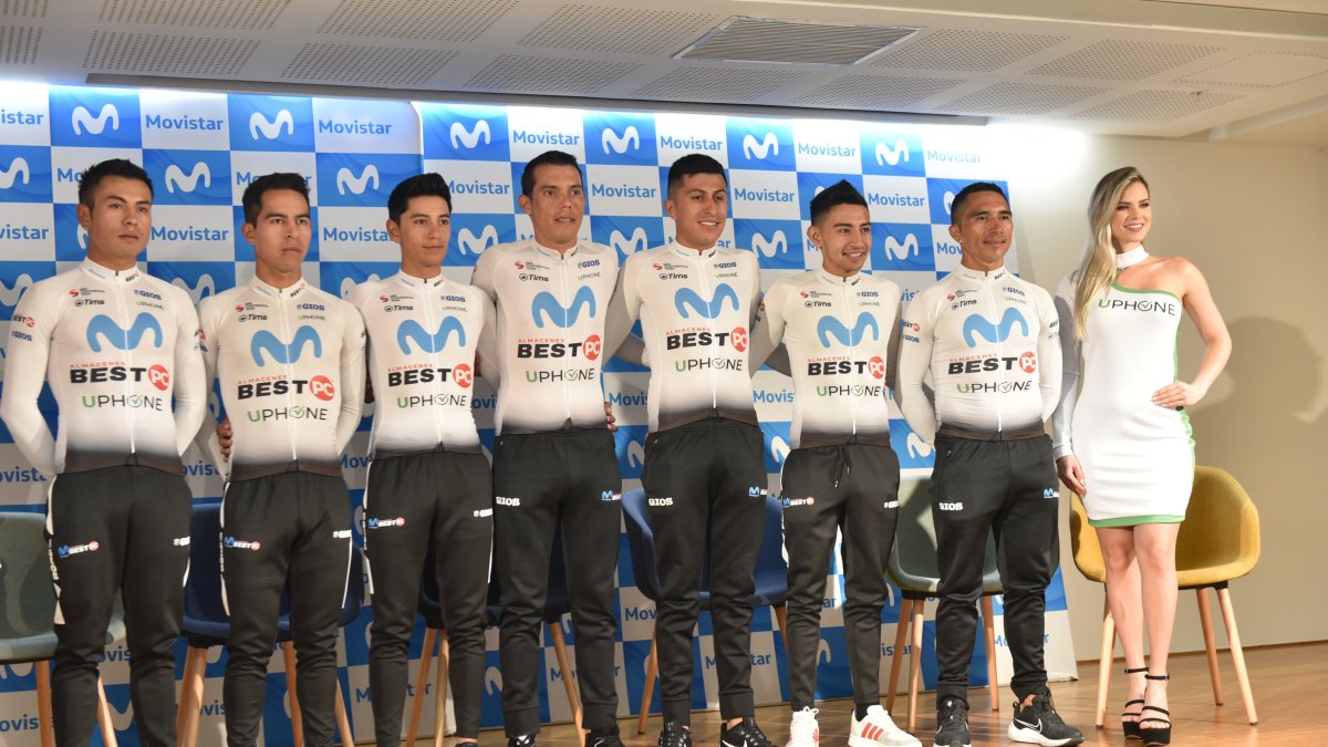 Los siete ciclistas elegidos por Movistar Best PC para ir por la corona.