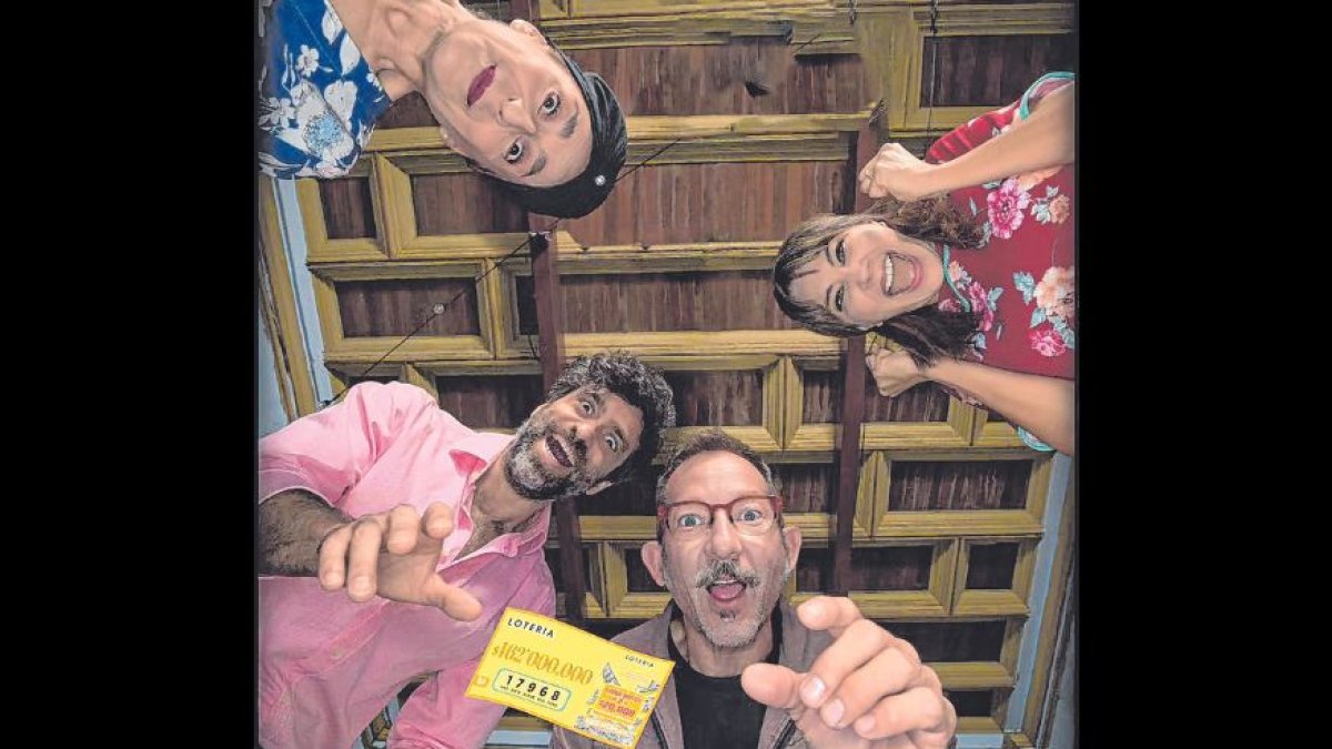 Poster de la obra No al dinero.