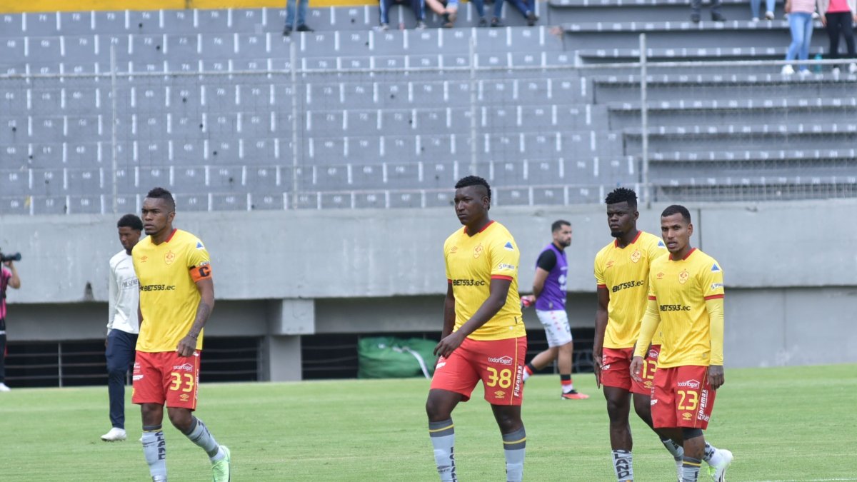 Los jugadores de Aucas no saben lo que es ganar en la segunda etapa de la LigaPro.