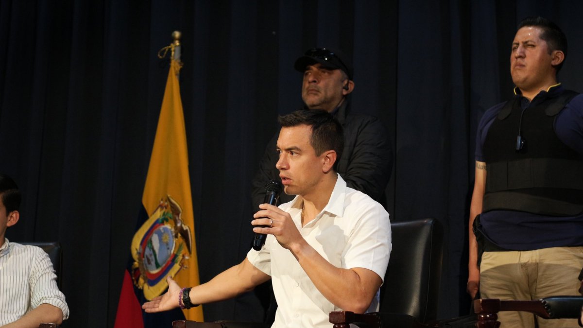 Analistas indican que pese a la provocación, Noboa no debería entrar en conflictos con Luisa González.