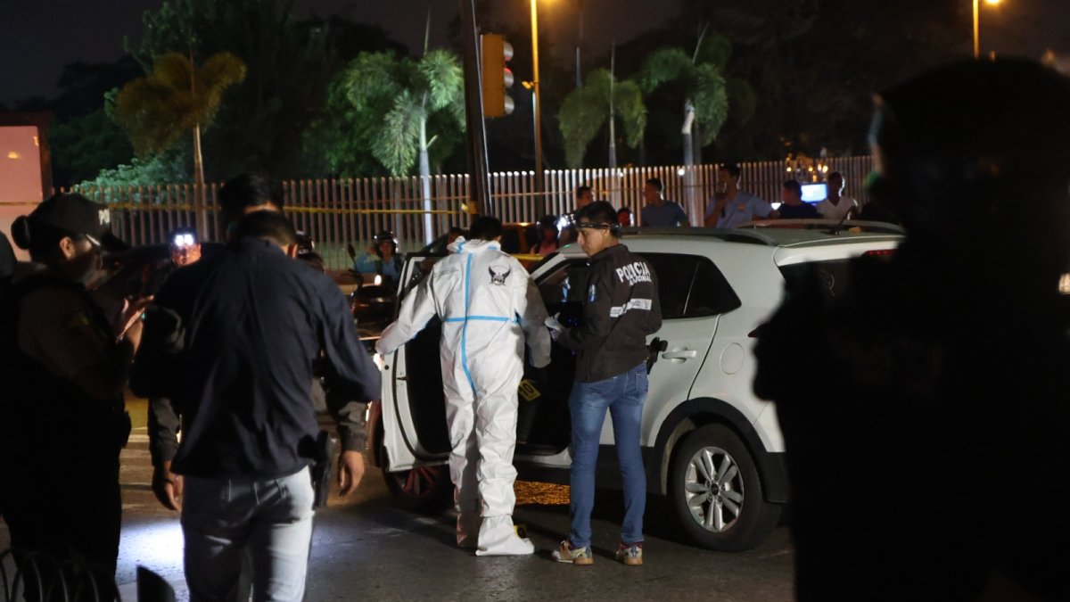 El ataque fue en la av. Rodríguez Bonín.