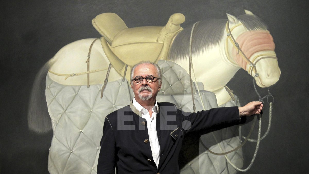 El maestro colombiano Fernando Botero será velado en Medellín y Bogotá.