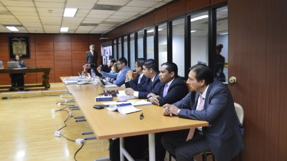 El pasado 11 de septiembre se trató de instalar la audiencia preparatoria para dos vocales de la Judicatura.