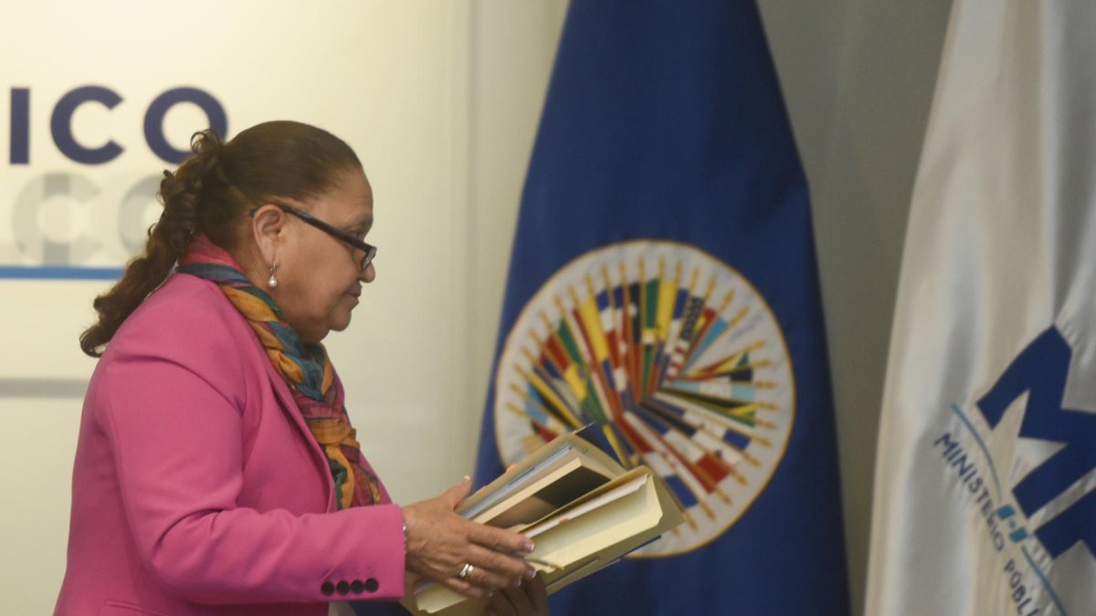 La fiscal general y jefa del Ministerio Público de Guatemala, Consuelo Porras.