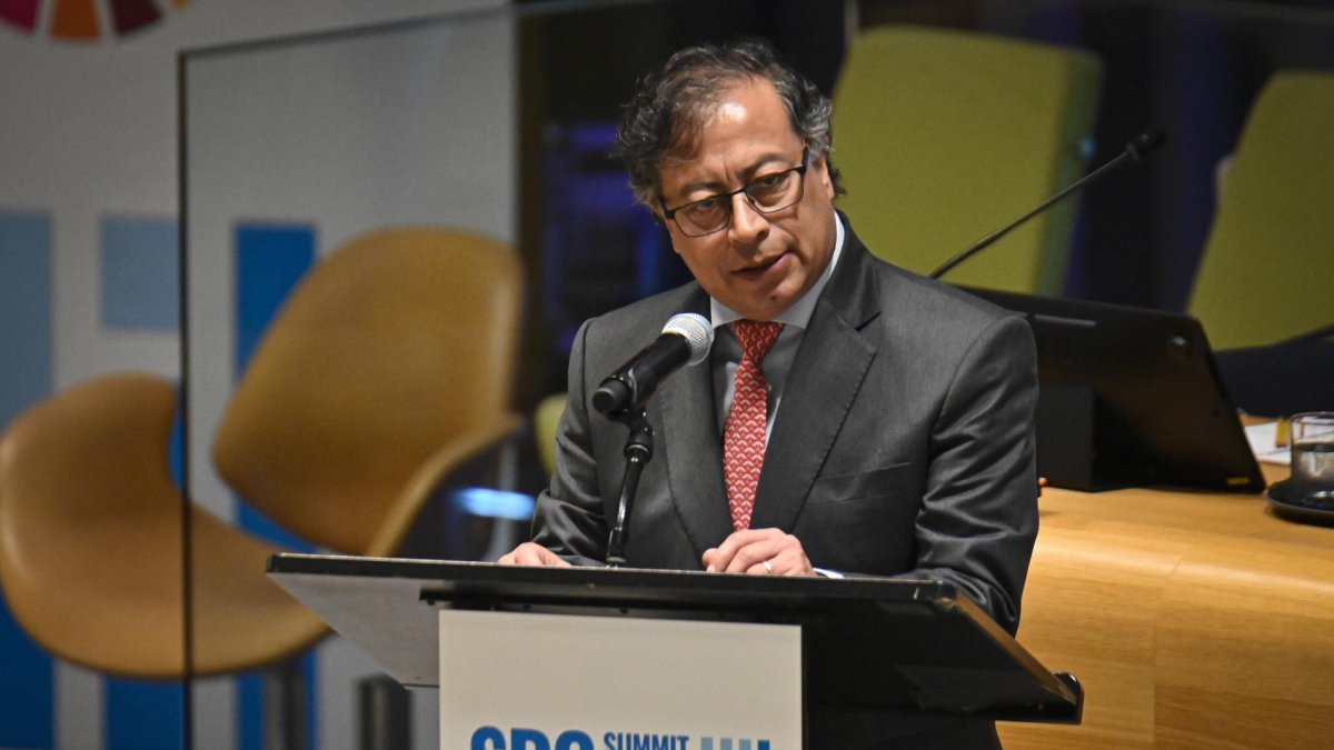El presidente de Colombia, Gustavo Petro, en una fotografía de archivo.
