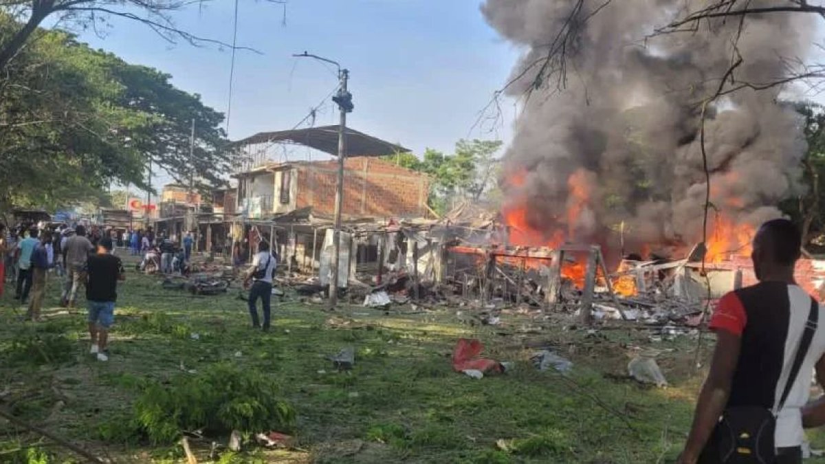 El atentado en la localidad colombiana de Timba se registró la mañana de este miércoles 20 de septiembre.