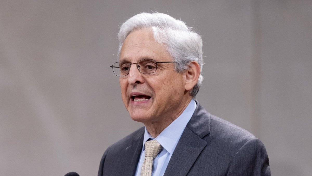 El fiscal general de Estados Unidos, Merrick Garland, en una fotografía de archivo.