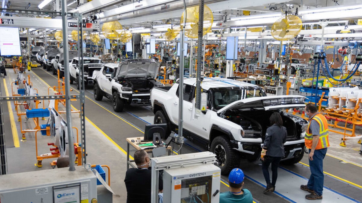 Empresa.- Una de las plantas de General Motors.