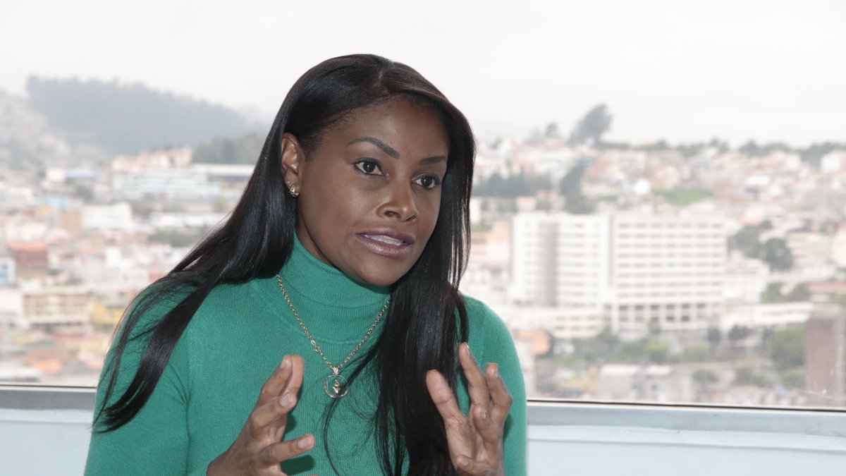 La fiscal general del Estado, Diana Salazar.