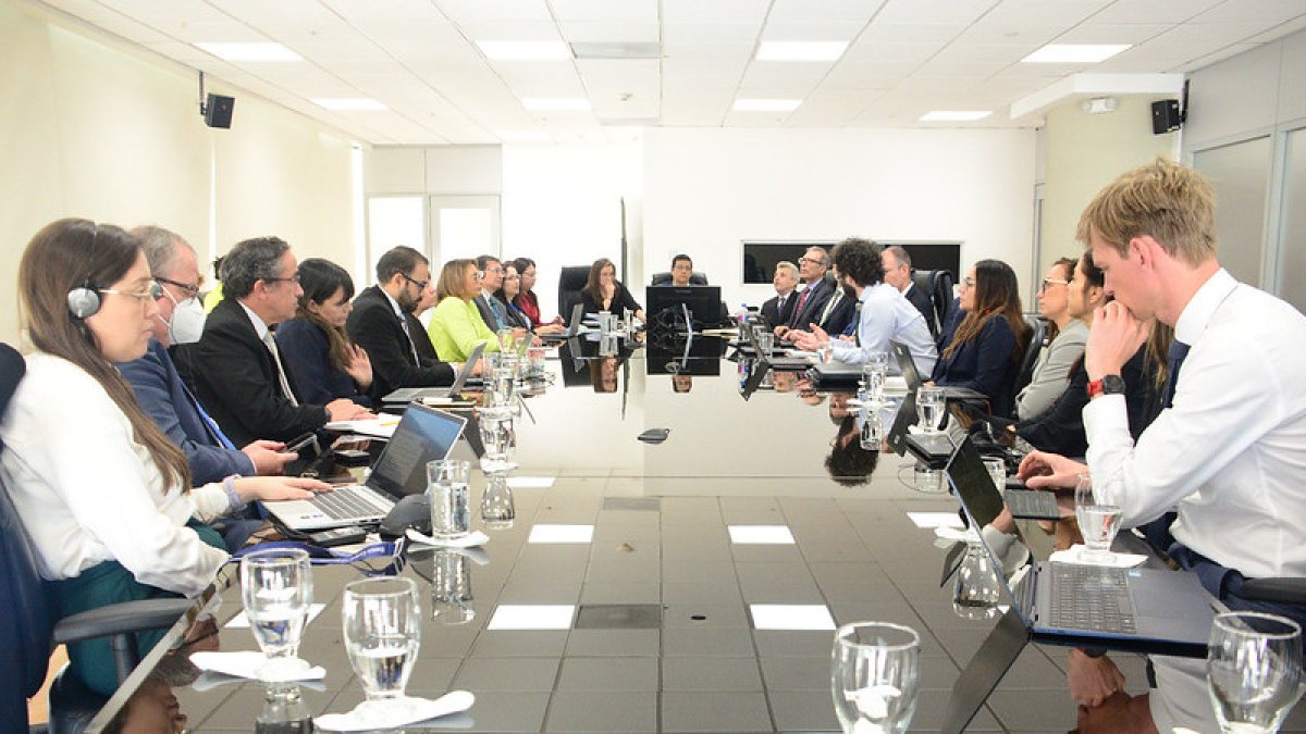 Reuniones entre los funcionarios del Gobierno y el FMI y el Banco Mundial para las revisiones del FSAP.