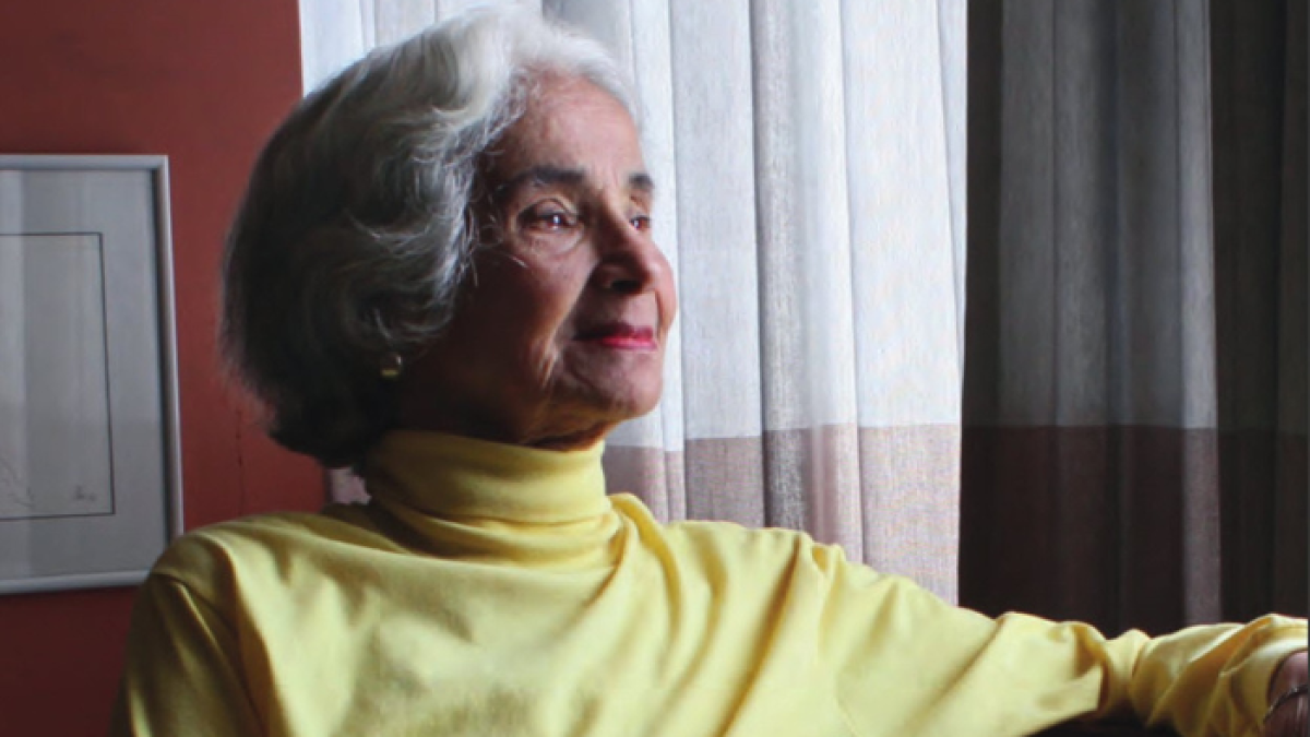 La escritora guayaquileña Eugenia Viteri.