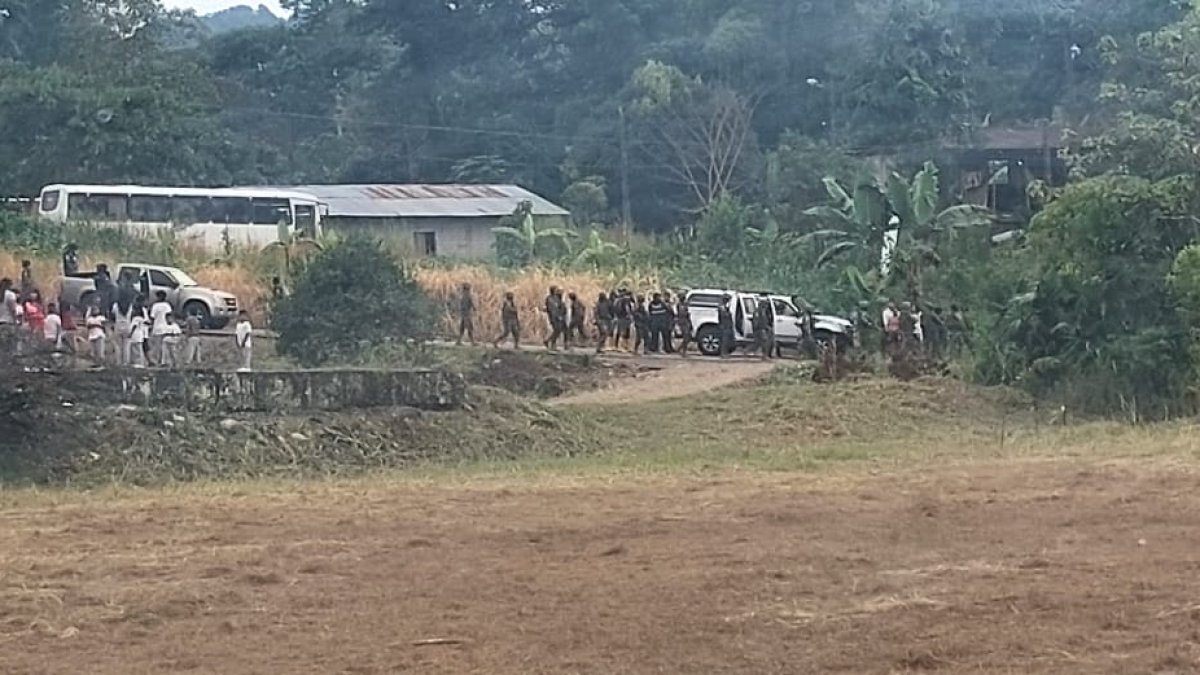 Las operaciones contra la minería ilegal se desarrollaron en las provincias de Napo y Orellana.