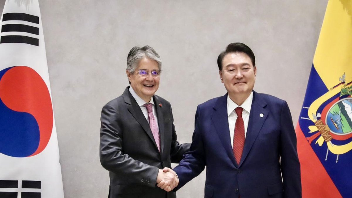 Acuerdo. Lasso informó que además se habló de seguridad.