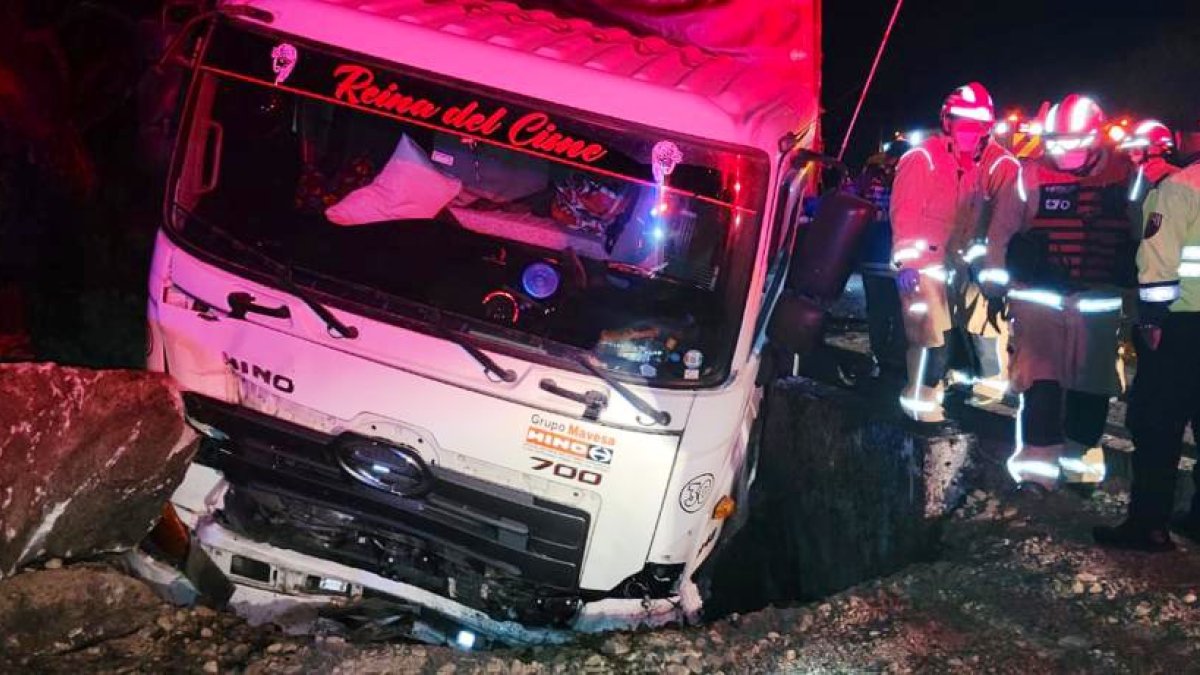 Reporte. El accidente fue reportado por el Servicio de Emergencias ECU 911 a la altura del Parque Nacional Cajas, en Cuenca.
