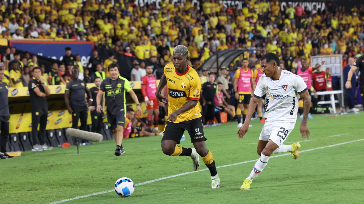 Barcelona venció en su último partido a LDU 1-0 en el Estadio Monumental.