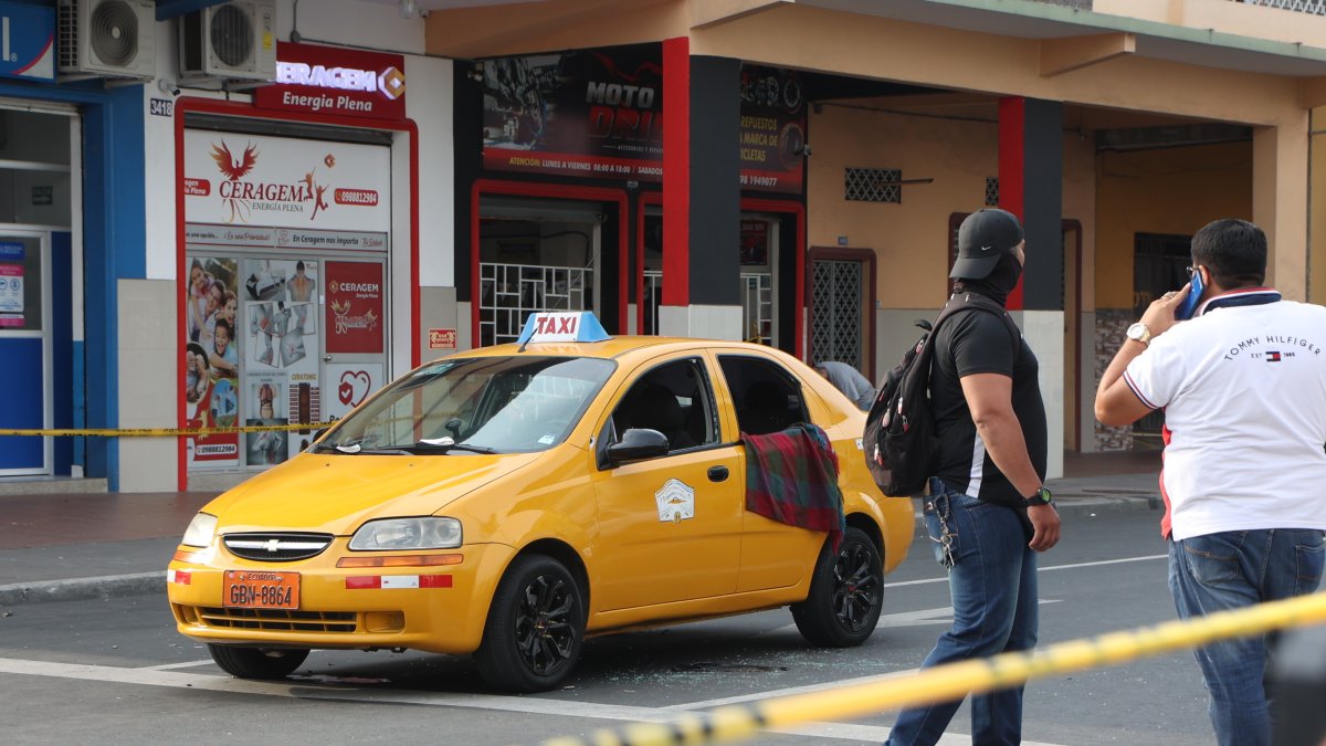 Hecho. La víctima se encontraba con su conviviente y con su hijo recién nacido cuando ocurrió el tiroteo.