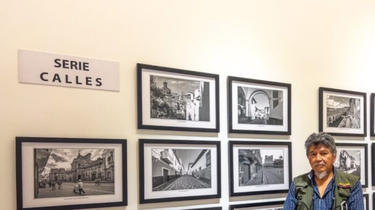 Arte. Las fotografías de Luis Chandi se exhiben en la sala temporal del MAAC, en Guayaquil