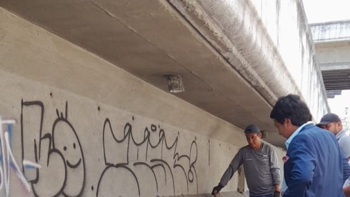 Acción. Luego del retiro de diferentes objetos se cerró el agujero.